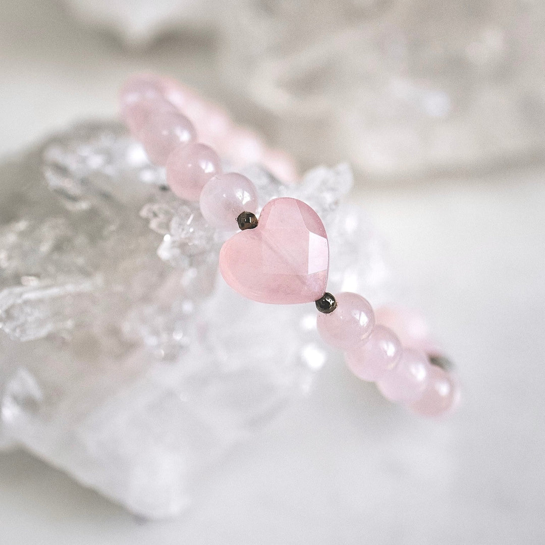 Rose Quartz Love Bracelet