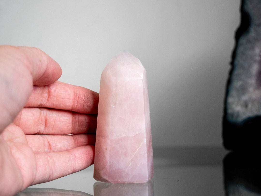 Rose Quartz Polished Point