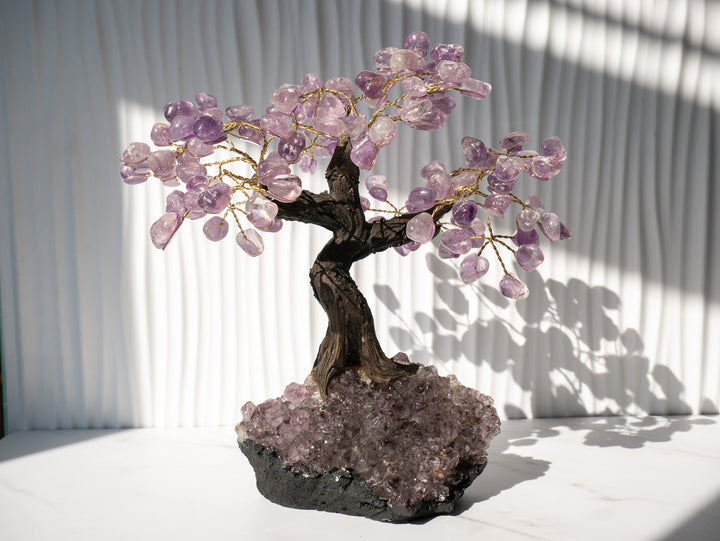 Large Tree of Life | Amethyst Base & Petals - Option 1