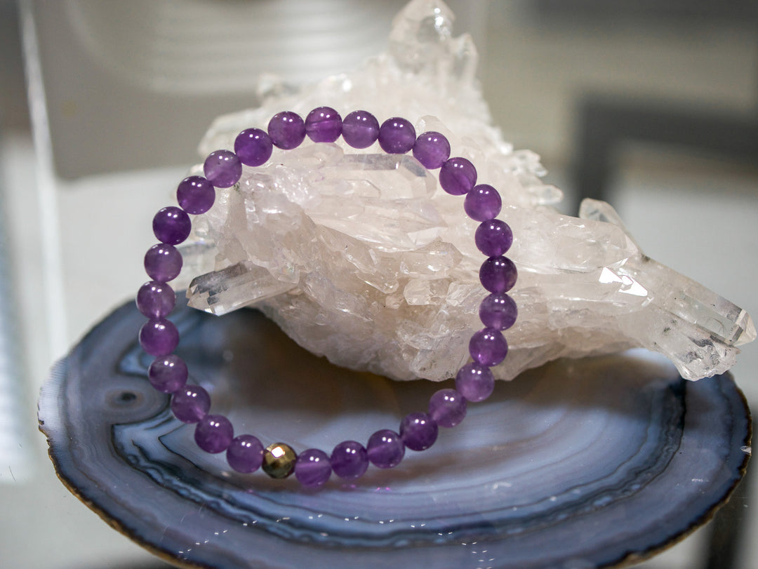 Amethyst Crystal Bracelet | Inner Wisdom