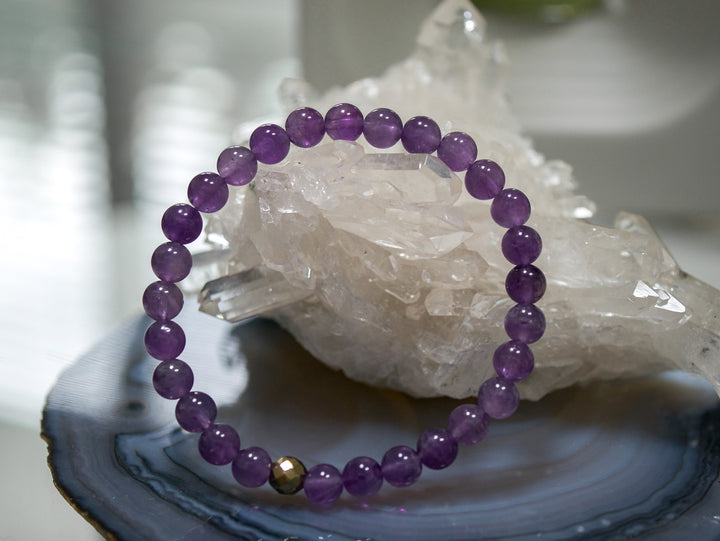 Amethyst Crystal Bracelet | Inner Wisdom