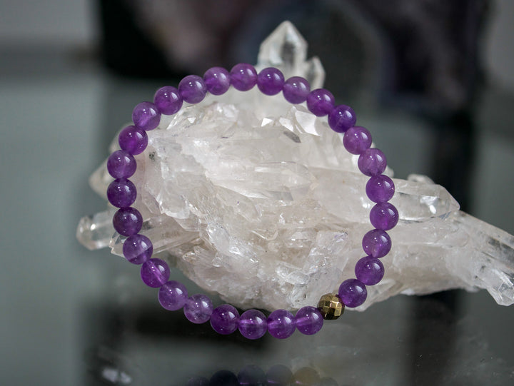 Amethyst Crystal Bracelet | Inner Wisdom