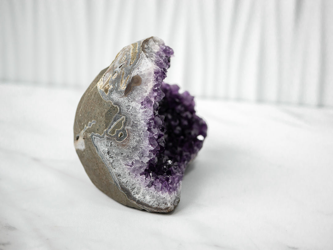 Amethyst Free Form Side