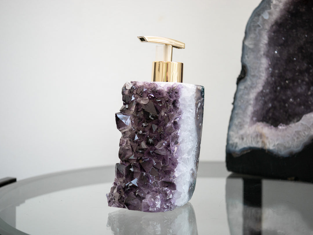 Amethyst Soap Dispenser