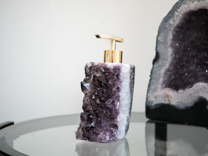 Amethyst Soap Dispenser