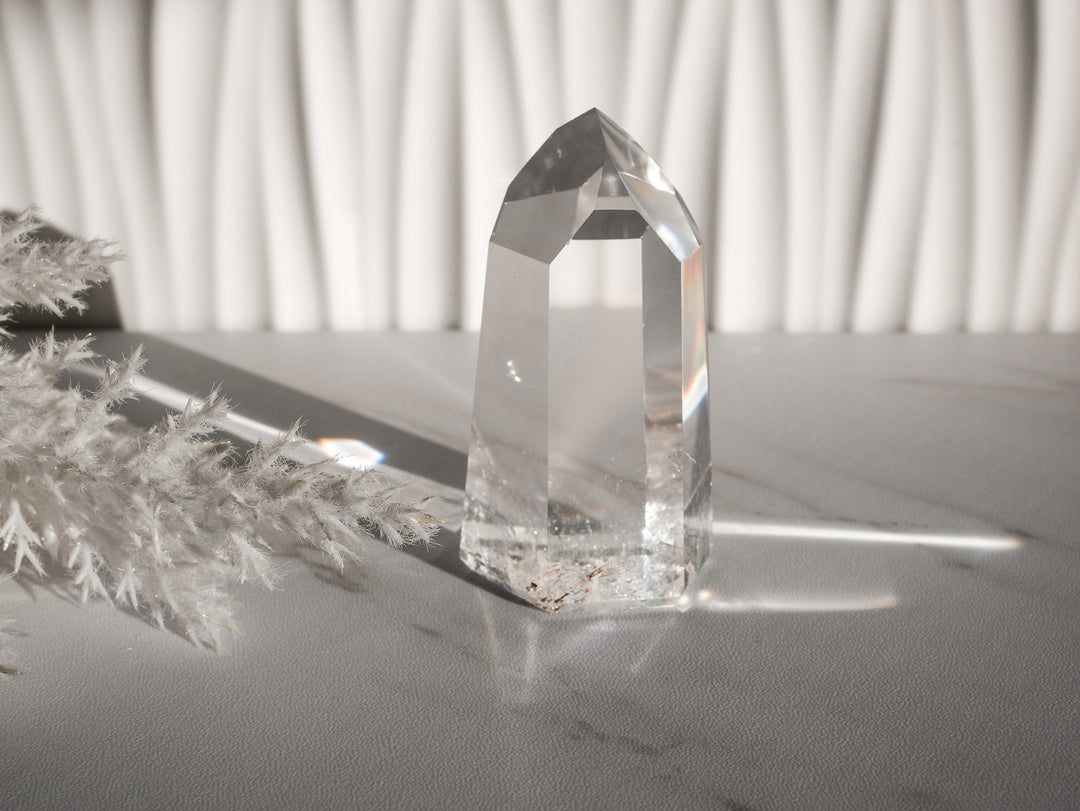 Extra High-Grade Clear Quartz Point | 3.25"