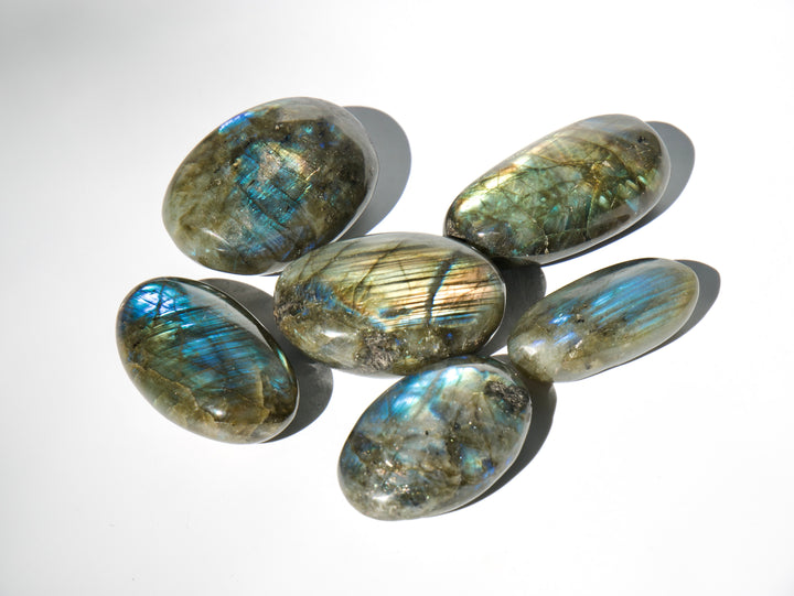 Labradorite Palm Stone