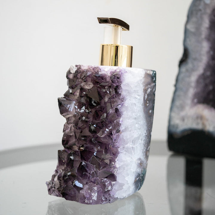 Amethyst Soap Dispenser