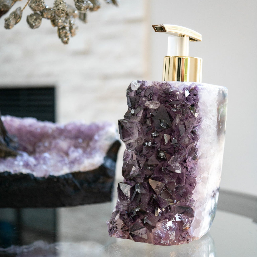 Amethyst Soap Dispenser