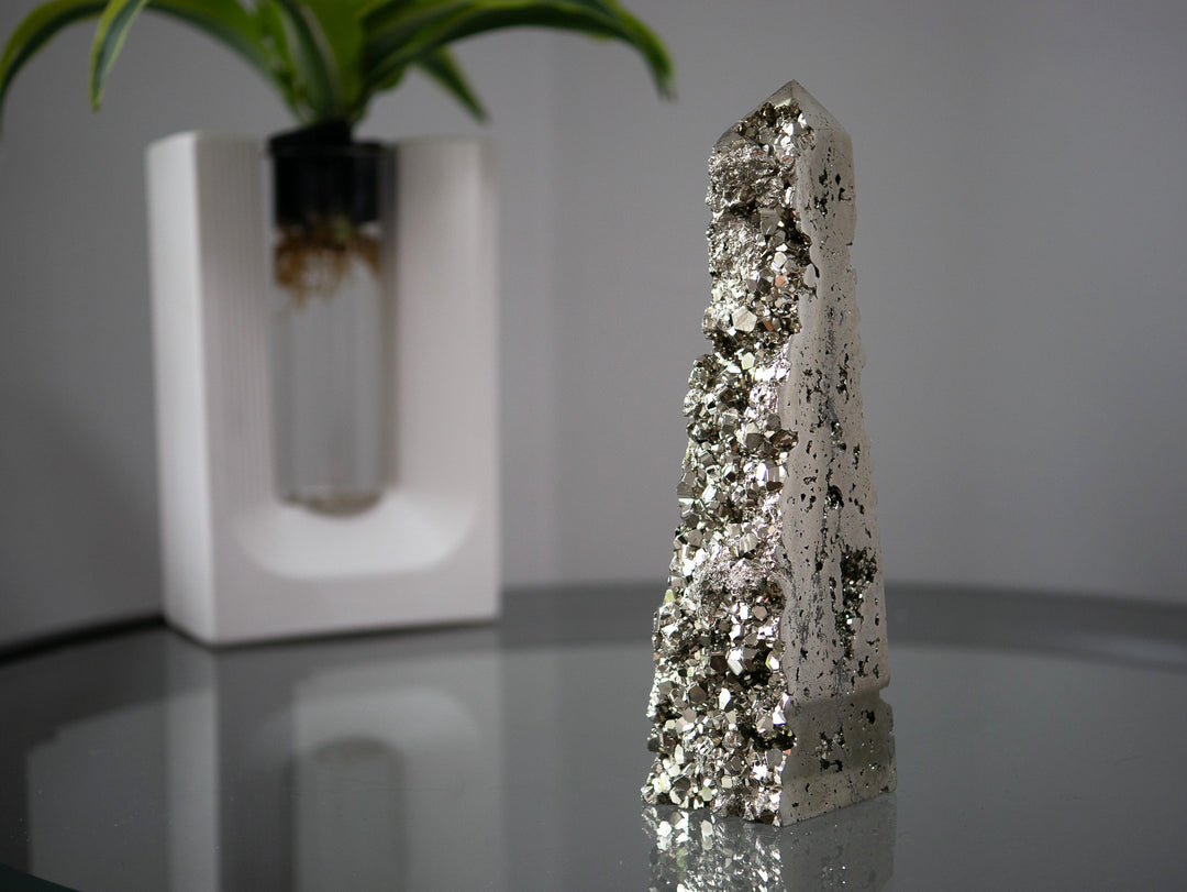 Premium Pyrite Obelisk Tower