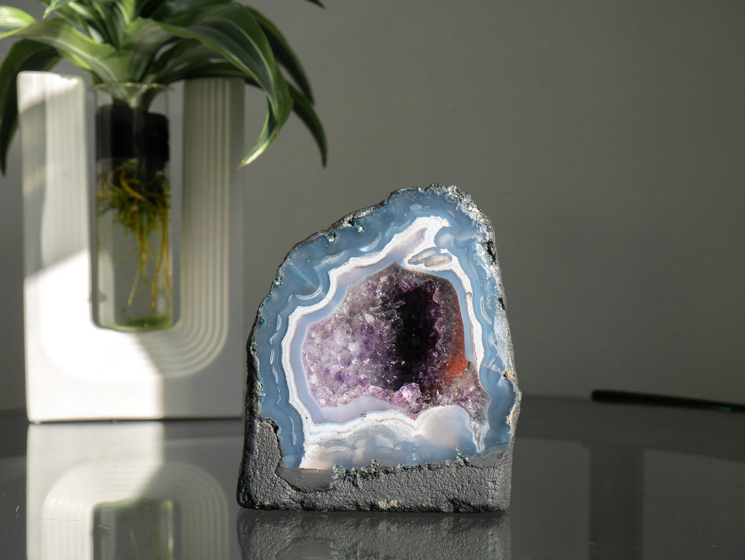 Small Amethyst and Agate Cathedral