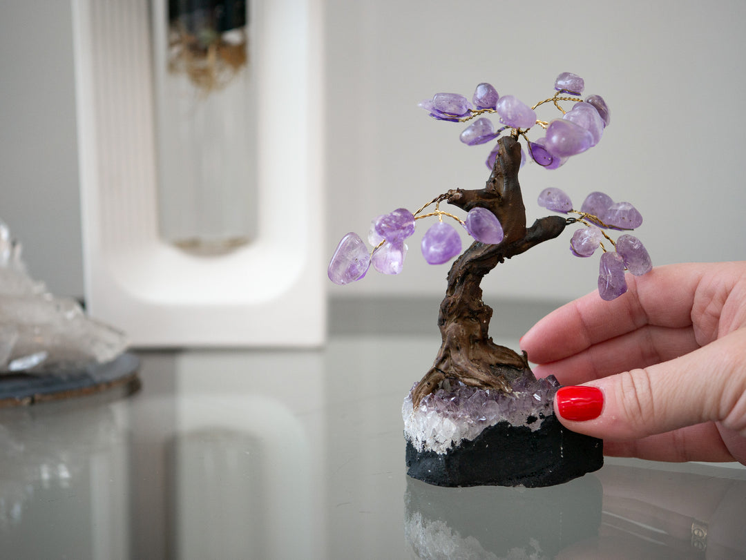 Small Tree of Life | Amethyst Base & Petals