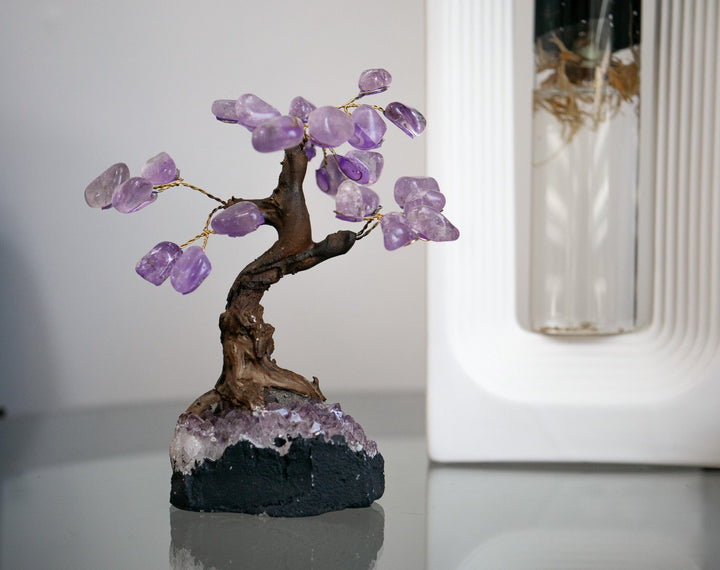 Small Tree of Life | Amethyst Base & Petals