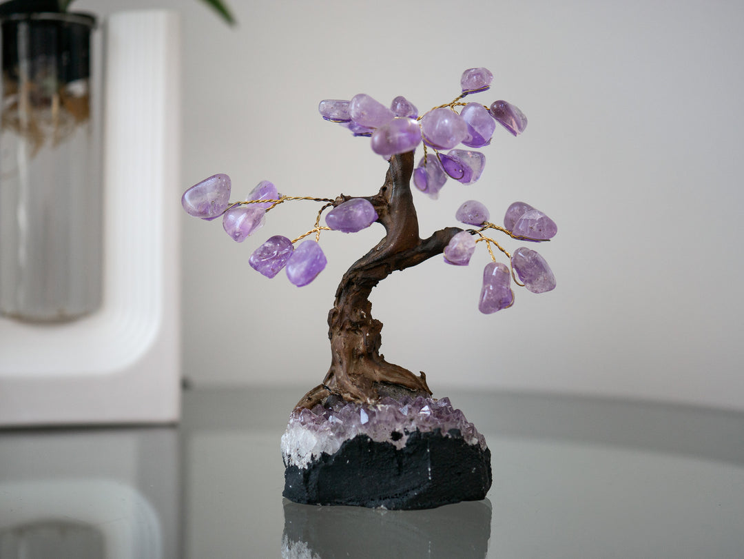 Small Tree of Life | Amethyst Base & Petals