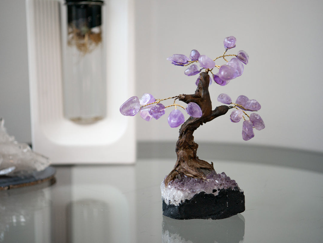 Small Tree of Life | Amethyst Base & Petals