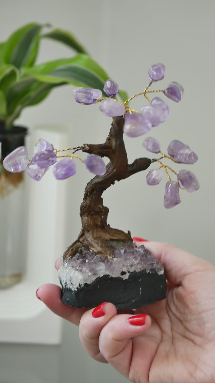 Small Tree of Life | Amethyst Base & Petals