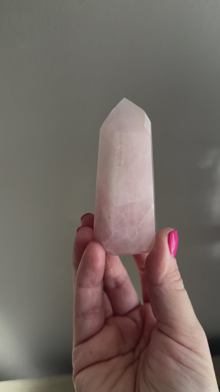 Rose Quartz Polished Point