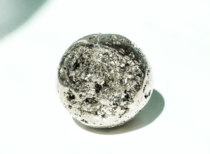 Pyrite Sphere on latflat